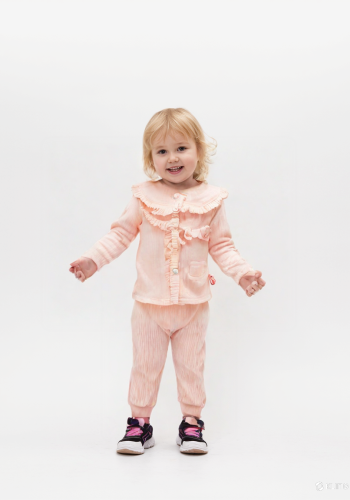 Kız Bebek Pijama Takımı | Punda | Düğmeli | Alt & Üst Pijama Takımı | 6 - 18 Ay