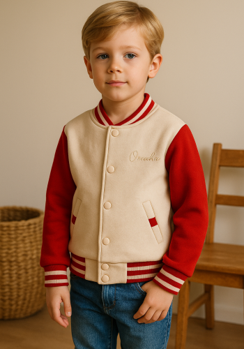 Unisex 3 Ip Önden Çıtçıtlı Cepli Kolej Ceket