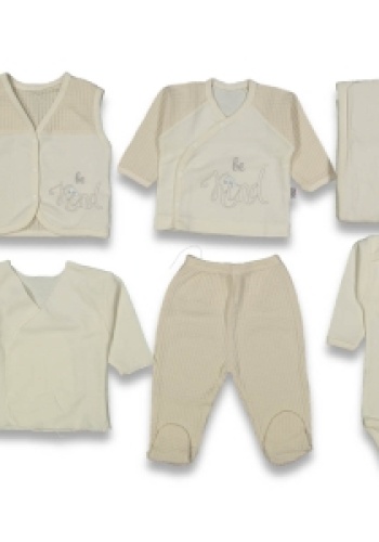 Unisex 10 parça -pamuklu- hastane çıkışı