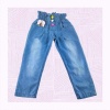 Kız Çocuk Kot Pantolon| Beli Lastikli Model | 4 - 8 Yaş