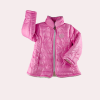 Kız Çocuk Şişme Mont | 6 - 10 Yaş | Pembe | Yandan Cepli | Fermuarlı Mont
