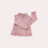 Kız Bebek Hırka | Pembe | Fermuarlı | 6-9-12-18 Ay