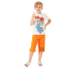 Bugs Bunny Baskılı Erkek Çocuk Takım | Turuncu | 5 - 9 Yaş