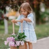 Kız Çocuk Dokuma Elbise | Pamuklu Dokuma | 2 - 7 Yaş