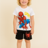 Erkek Çocuk Spider - Man Baskılı Kısa Kollu - Şortlu - Takım