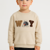 Erkek Çocuk Nakışlı Uzun Kollu Sweatshirt