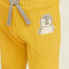 Unisex Penguen Baskılı Cep Detaylı Beli Lastikli Fitilli Tek Alt Pantolon