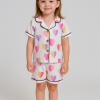 Kız Bebek Kalpli Pijama Takımı