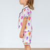 Kız Bebek Kalpli Pijama Takımı