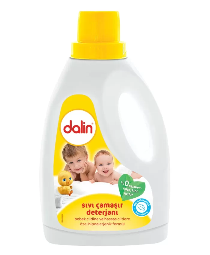 dalin sıvı matik bebek çamaşır yıkama deterjanı 1,5 lt.