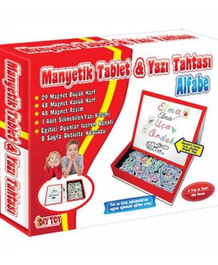 Manyetik Tablet Alfabe Seti - Eğitici Ve Yaratıcı Çocuk Oyuncakları