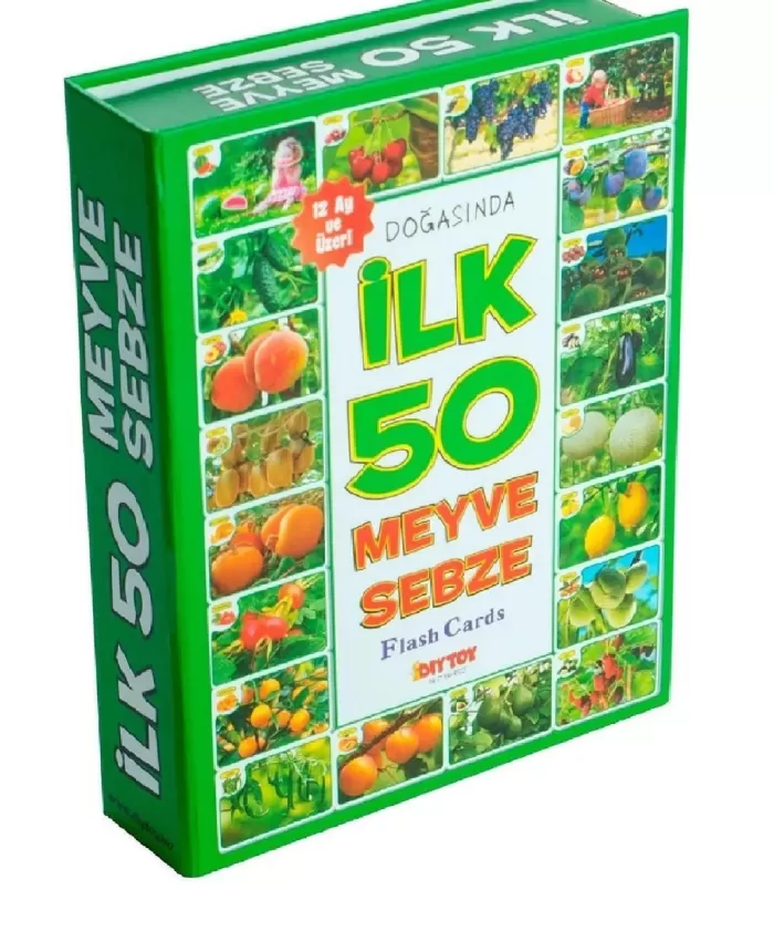 Sebze Ve Meyve Kartları Seti