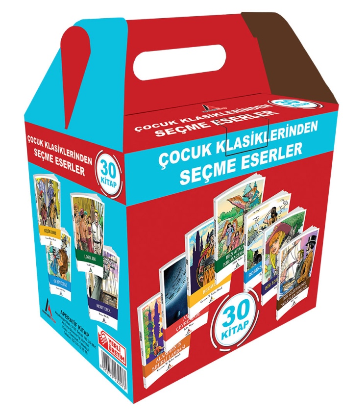 Çocuk Klasiklerinden Seçme Eserler Seti 30 Kitap