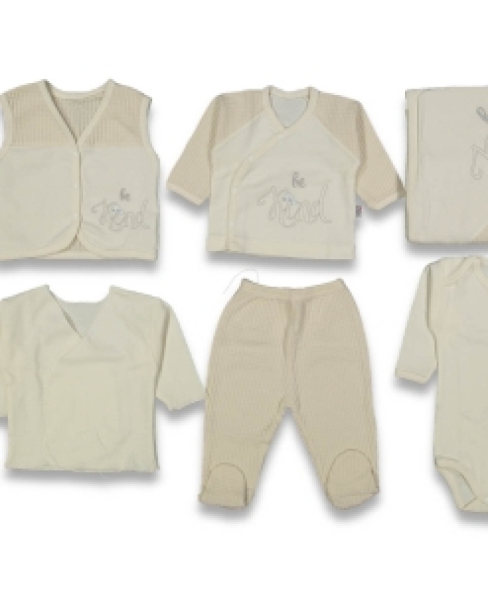 Unisex 10 parça -pamuklu- hastane çıkışı