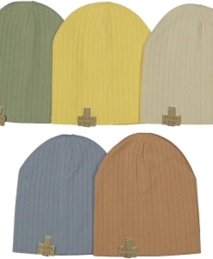 Unisex baby kıng yazılı bere