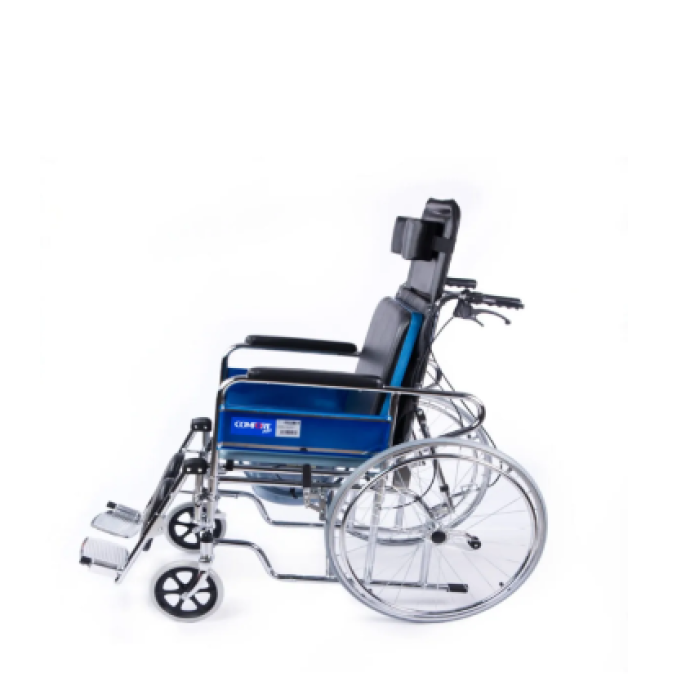 comfort plus Ky609gc Sırtı Yatar Ayak Kalkar Tuvalet Özellikli Tekerlekli Sandalye