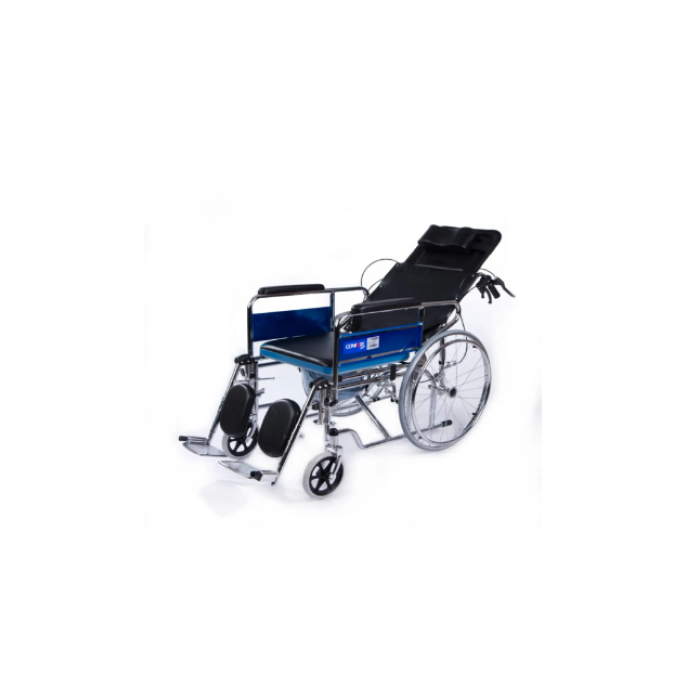 comfort plus Ky609gc Sırtı Yatar Ayak Kalkar Tuvalet Özellikli Tekerlekli Sandalye