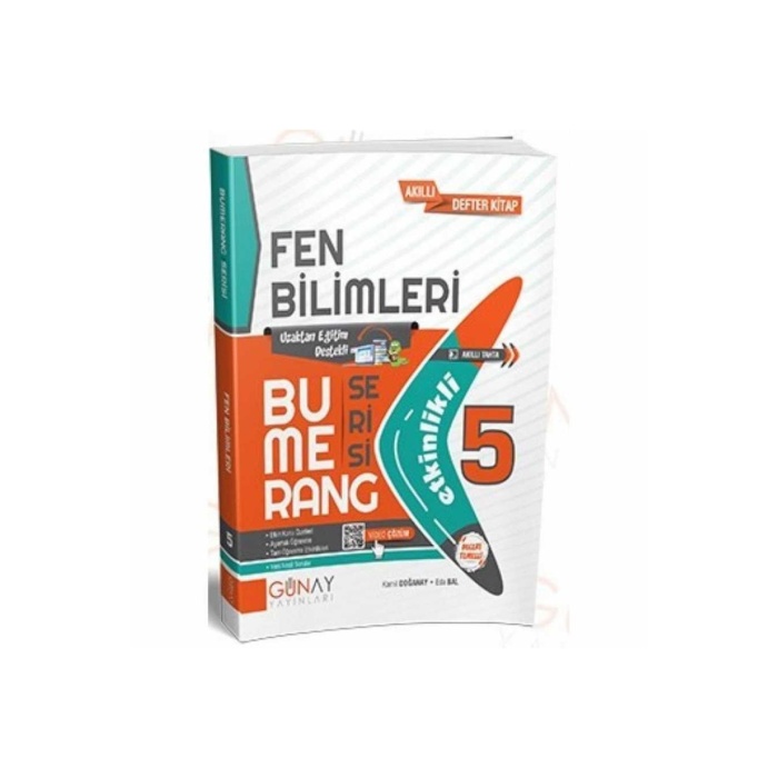 Günay Yayınları 5.sınıf Bumerang Etkinlikli Fen Bilimleri