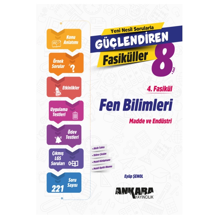2024-2025 LGS 8 Sınıf Fen Konu+Örnek Soru+Etkinlikler+Uygulama Testleri+Ödev Ve LGS Çıkmışlar