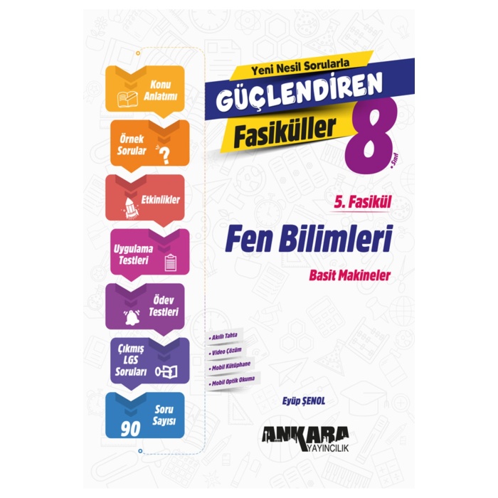 2024-2025 LGS 8 Sınıf Fen Konu+Örnek Soru+Etkinlikler+Uygulama Testleri+Ödev Ve LGS Çıkmışlar