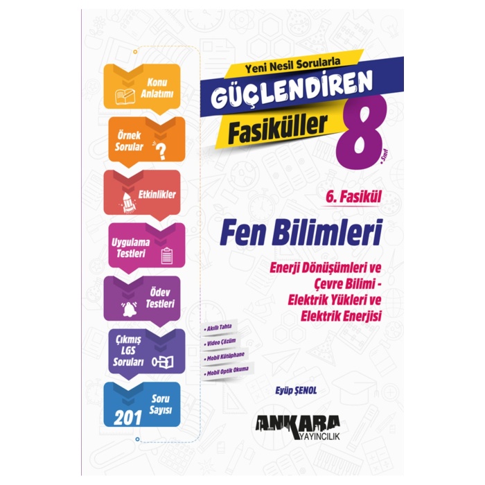 2024-2025 LGS 8 Sınıf Fen Konu+Örnek Soru+Etkinlikler+Uygulama Testleri+Ödev Ve LGS Çıkmışlar