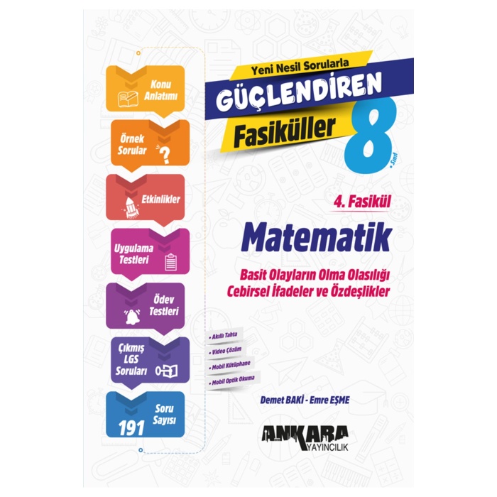 2024-2025 LGS 8 Sınıf Matematik Konu+Örnek Soru+Etkinlikler+Uygulama Testleri+Ödev Ve LGS Çıkmışlar