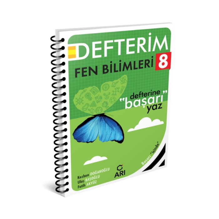 8. Sınıf Fen Bilimleri Konu Anlatımlı Defterim Arı Yayın 2025 Güncel