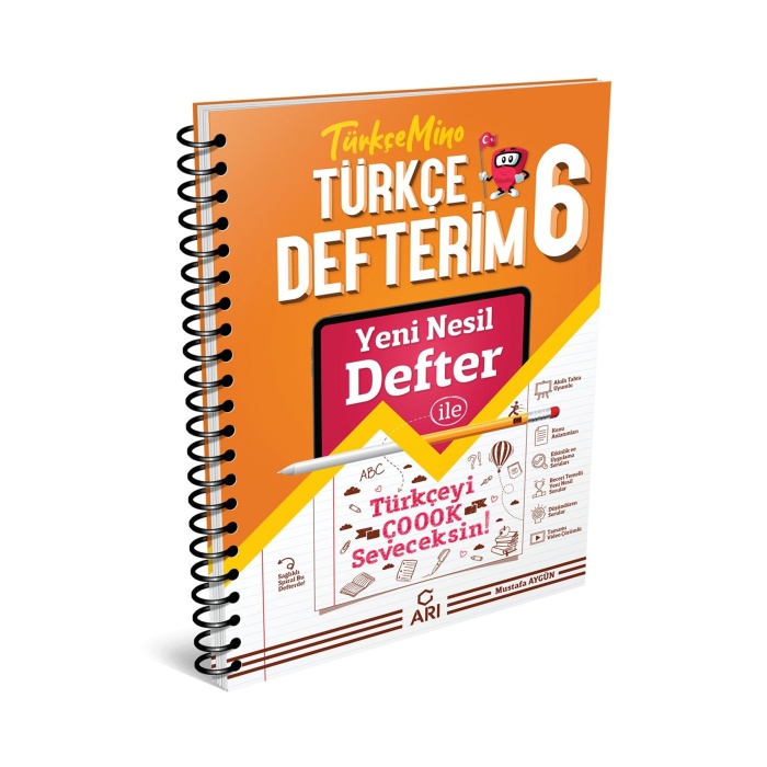 Arı Yayınları 6.sınıf Tüm Dersler Defter Seti