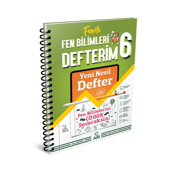 Arı Yayınları 6.sınıf Tüm Dersler Defter Seti