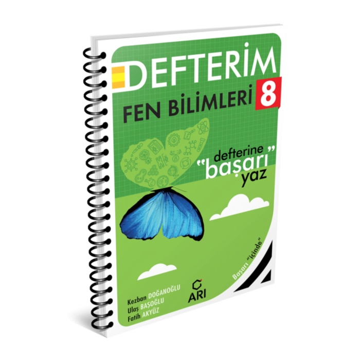 Arı Yayınları 8. Sınıf Akıllı Defter Seti (2024-2025 GÜNCEL BASKI) Ayraç Hediyeli