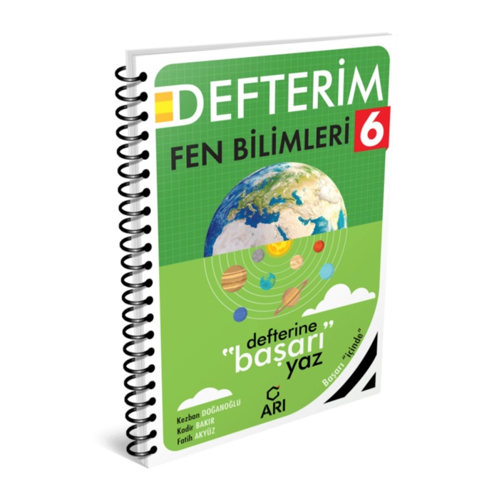 Arı Yayınları 6. Sınıf Akıllı Defter Seti (2024-2025 GÜNCEL BASKI) Ayraç Hediyeli
