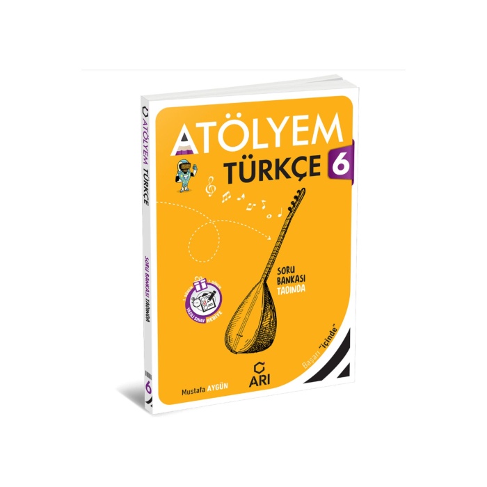 6. Sınıf Türkçe Soru Bankası Türkçemino Atölyem Arı Yayın (Kitapsenine Özel Güncel Baskıdır)