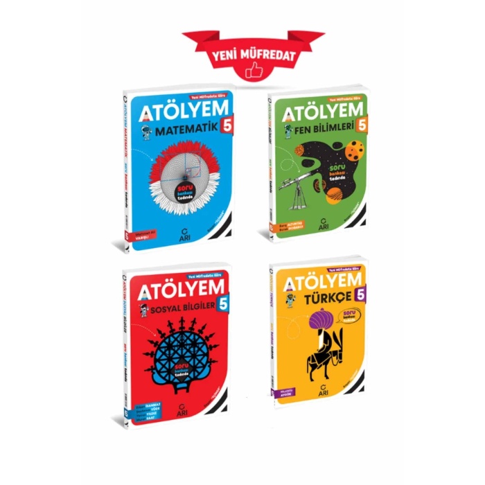 - 5.sınıf Fen - Matematik - Türkçe - Sosyal Bilgiler Atölyem