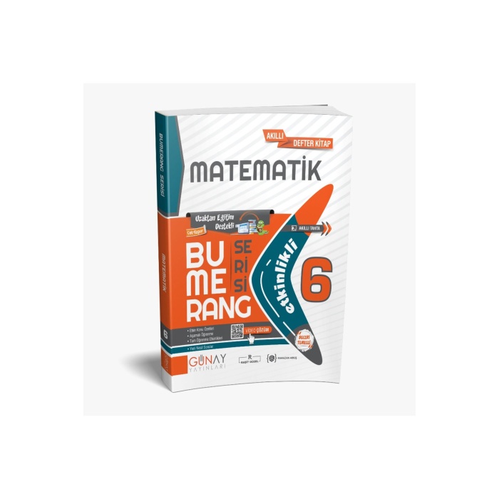 6. Sınıf Matematik Bumerang Etkinlikli Kitap Konu Anlatımlı Soru Bankası