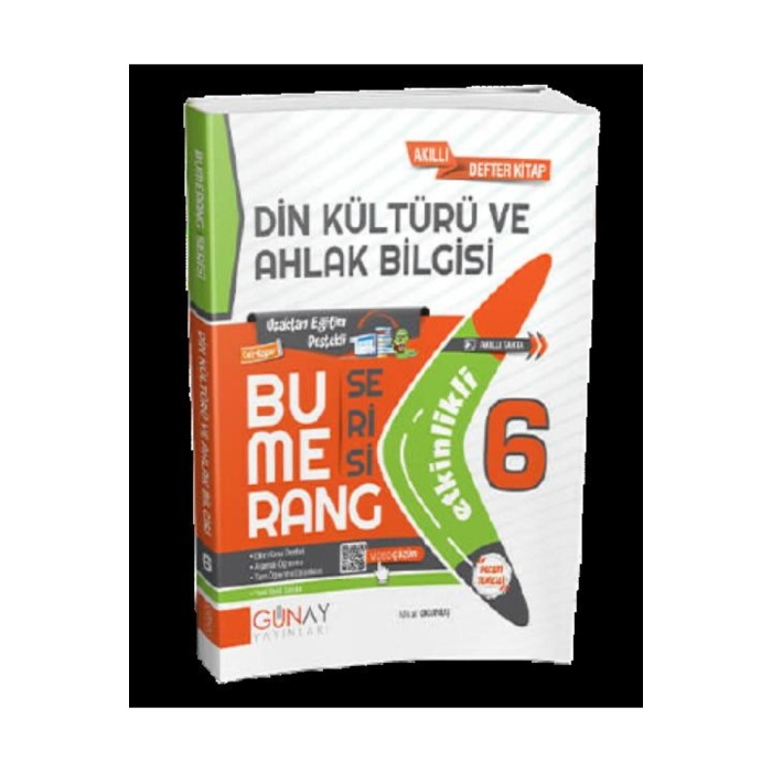 6.sınıf Bumerang Din Kültürü Ve Ahlak Bilgisi
