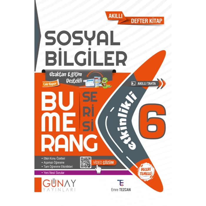 2024 Güncel 6. Sınıf Tüm Dersler Bumerang 32 Haftalık Deneme Seti Ve Zoom Soru Bankası Muhteşem Set