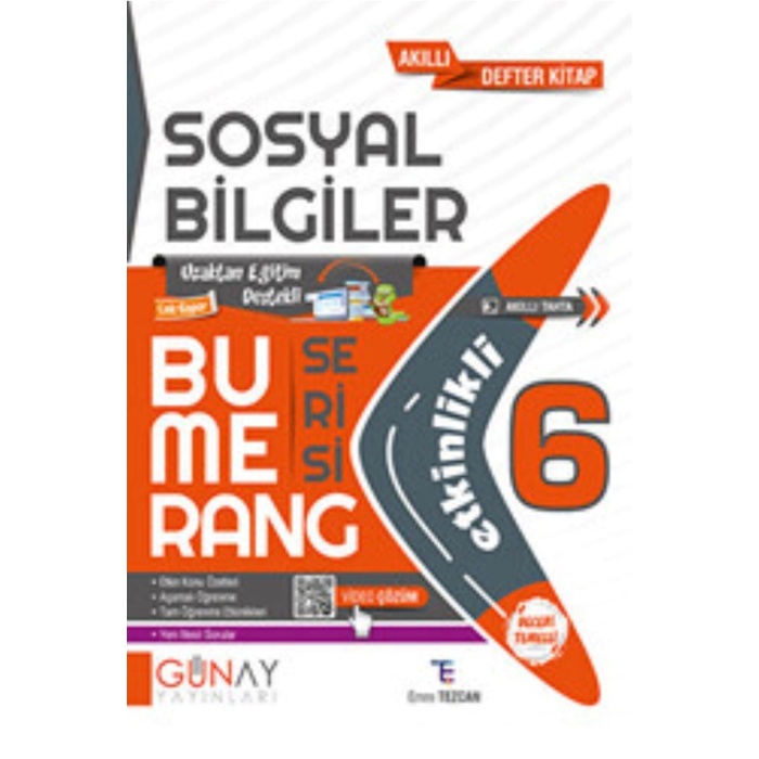 6. Sınıf Bumerang Etkinlikli Set