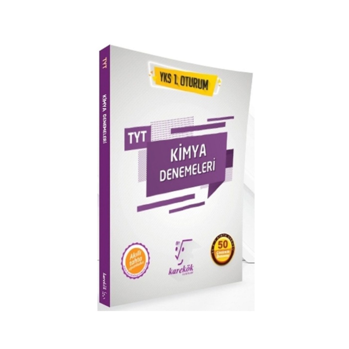 Karekök Yayınları TYT Kimya 50 Çözümlü Deneme