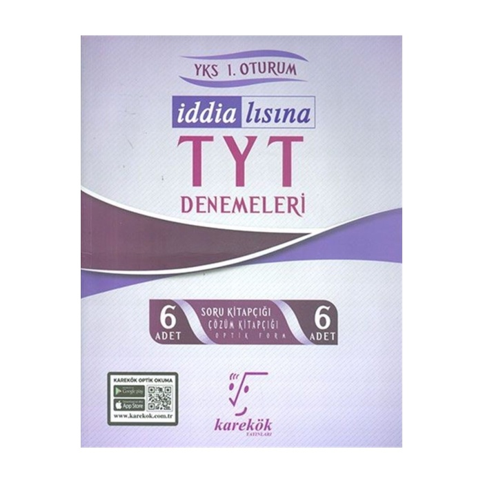 Tyt İddialısına Tyt Denemeleri Karakök Yayınları
