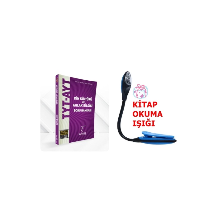 Karekök Yayın. TYT-AYT Din Kültürü Ve Ahlak Bilgisi Soru Bankası + Kitap Okuma Işığı Hediye