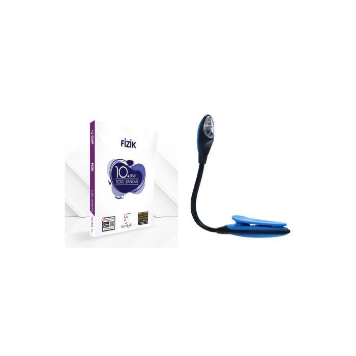 Karekök Yayın. 10 Sınıf Fizik Kazandıran Soru Bankası + Kitap Okuma Işığı Hediye