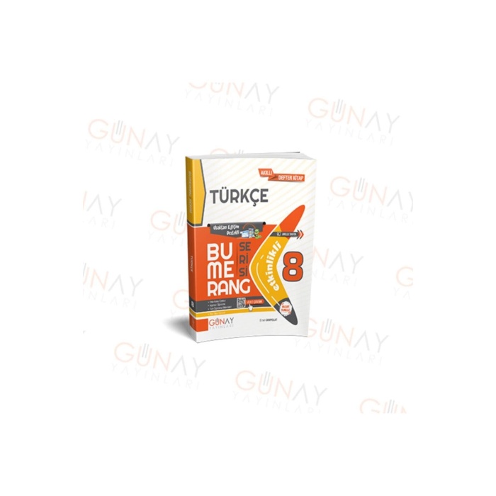 Günay Yayınları 8.sınıf Bumerang Seti ( 4 Kitap )