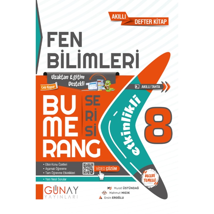 Günay Yayınları 8. Sınıf Lgs Bumerang Serisi Konu Anlatımlı Ve Etkinlikli Soru Bankası Set