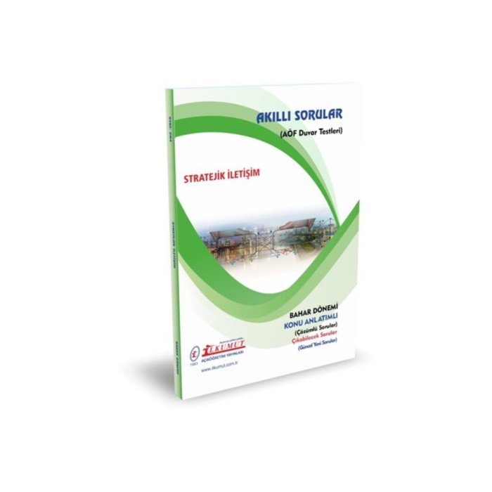 Aöf Strateji Iletişim Bahar Dönemi Konu Anlatımlı Akıllı Sorular