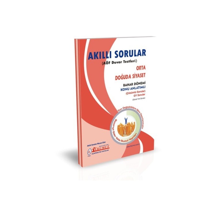 Açık Öğretim Aöf – Orta Doğuda Siyaset (KONU ANLATIMLI - ÇÖZÜMLÜ SORULAR)