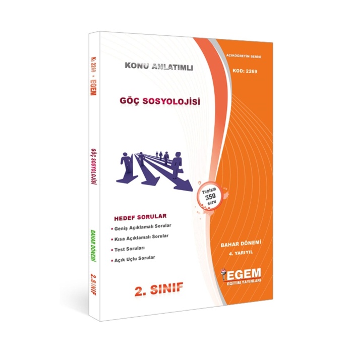 Aöf Sosyoloji 2 Sınıf 4 Yarıyıl (Bahar Dönemi) Konu Anlatımlı Soru Bankası + Çıkmış