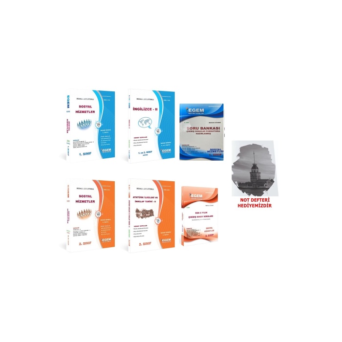 Aöf Sosyal Hizmetler 1 Ve 2 Sınıf 2 Ve 4 Yarıyıl(Bahar)Konu Anlatımlı Soru Bankası + Set Çıkmış
