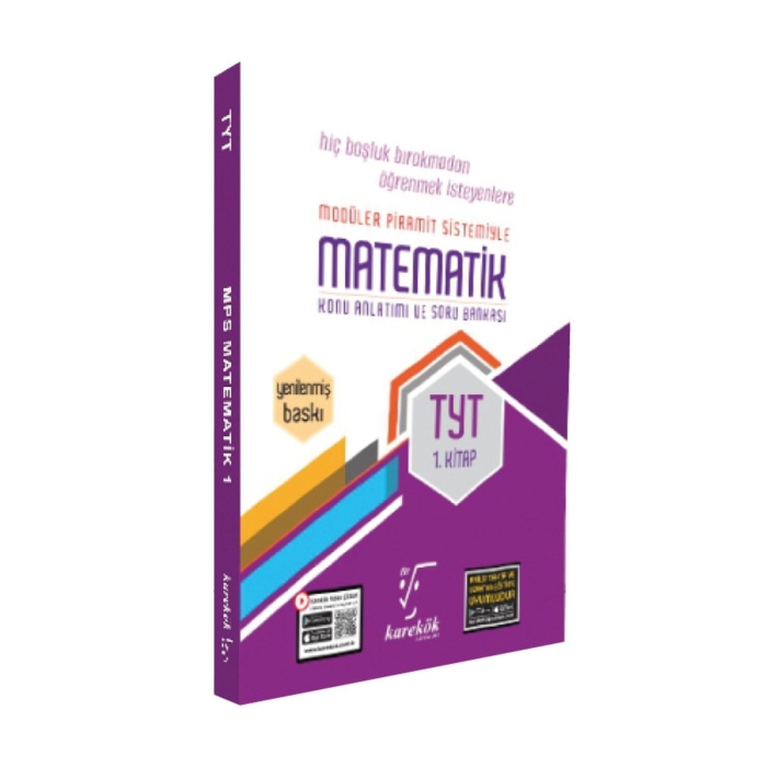 Karekök TYT Matematik Konu Anlatımlı Soru Bankası Seti 3 Kitap Birden MPS (Yeni Baskı)