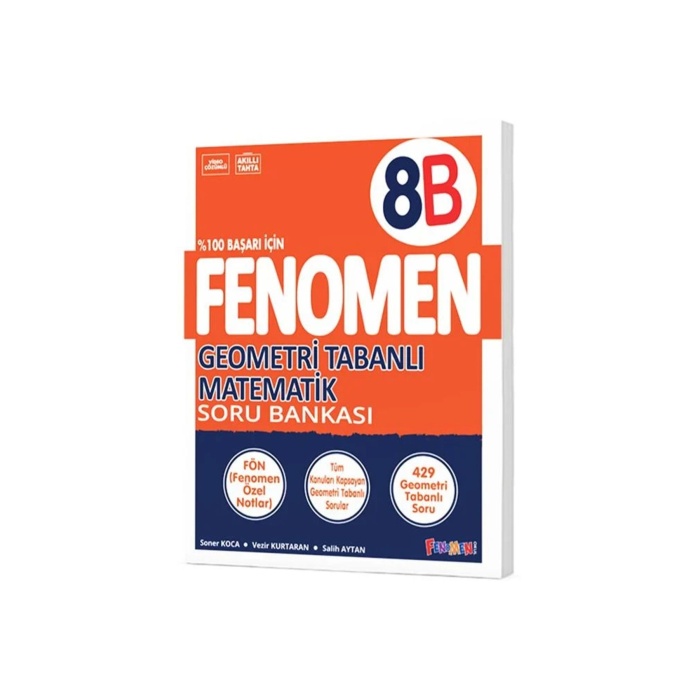 2024-2025 Müfredat Fenomen 8 Sınıf Tüm Dersler B Serisi Soru Bankası + 2018-2024 Çıkmış TAM PAKET
