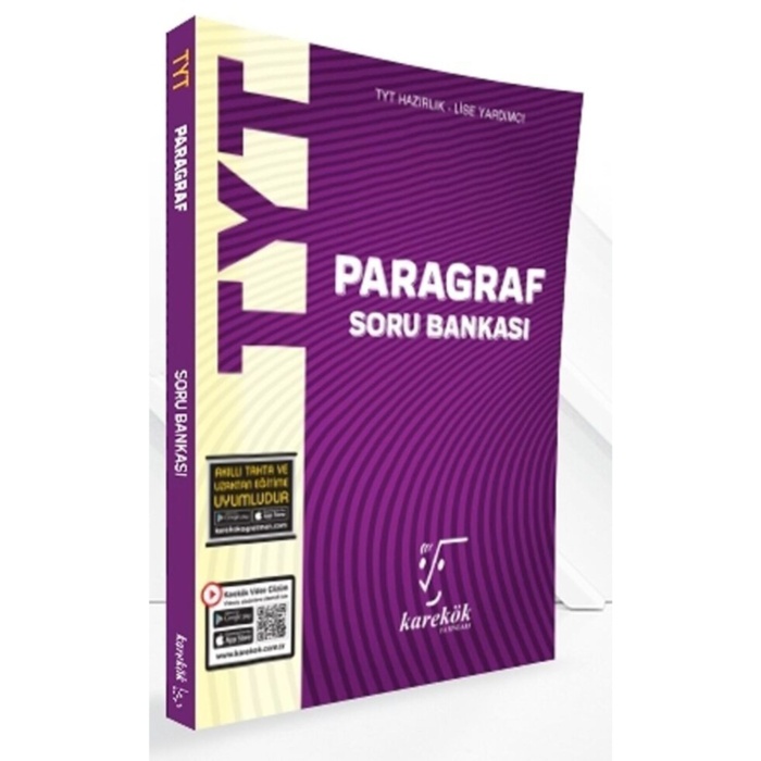 Karekök Yayınları Tyt Paragraf Güncel Soru Bankası